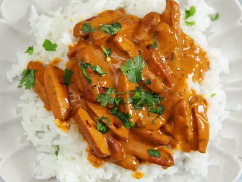 Gluggens Korv stroganoff